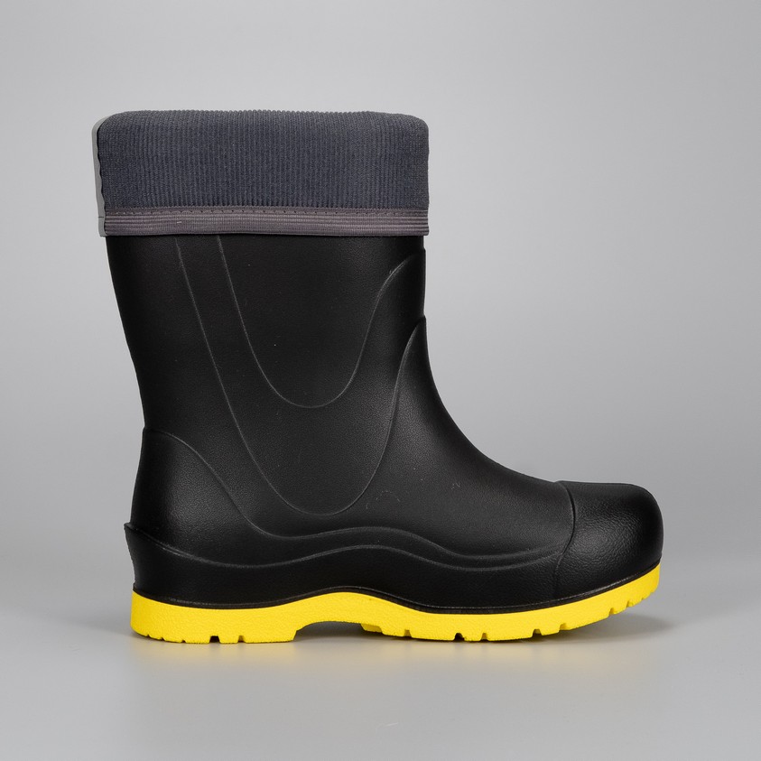 Сапоги детские Nordman Rocket со съемным флисовым утеплителем черные - фото 5