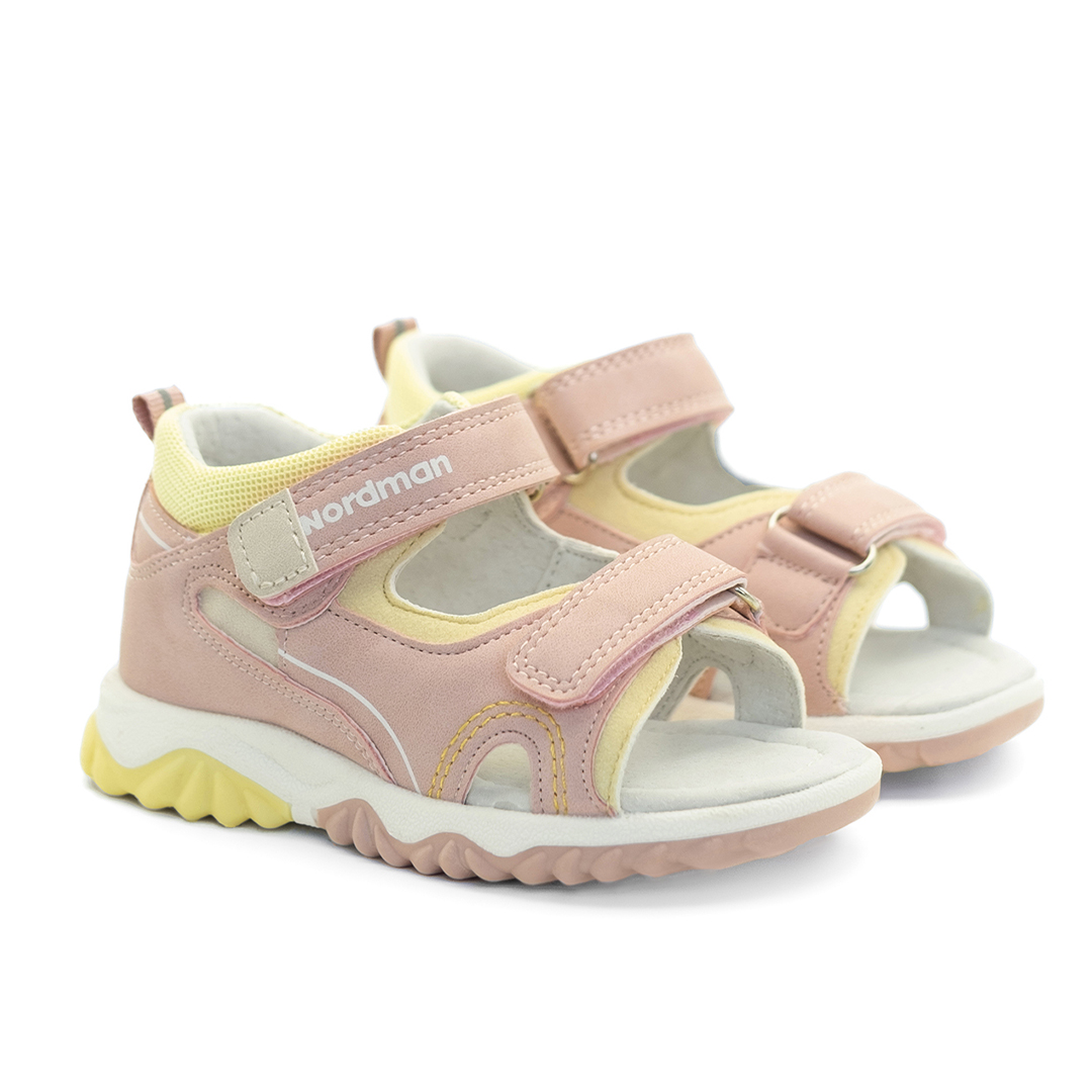 Сандалики детские Nordman Boom розовые - фото 1
