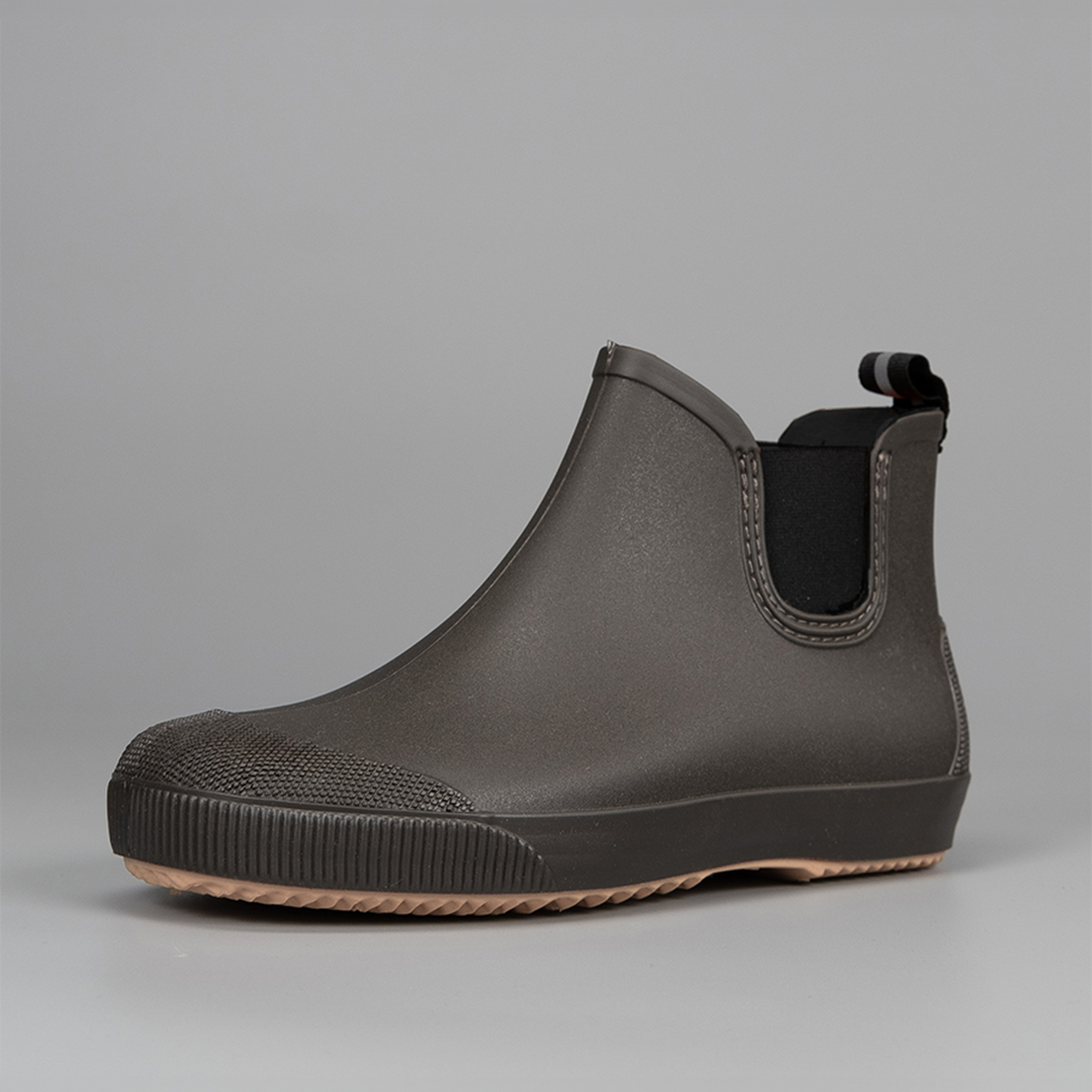 Мужские ботинки Nordman Beat  коричневые с бежевой подошвой - фото 6