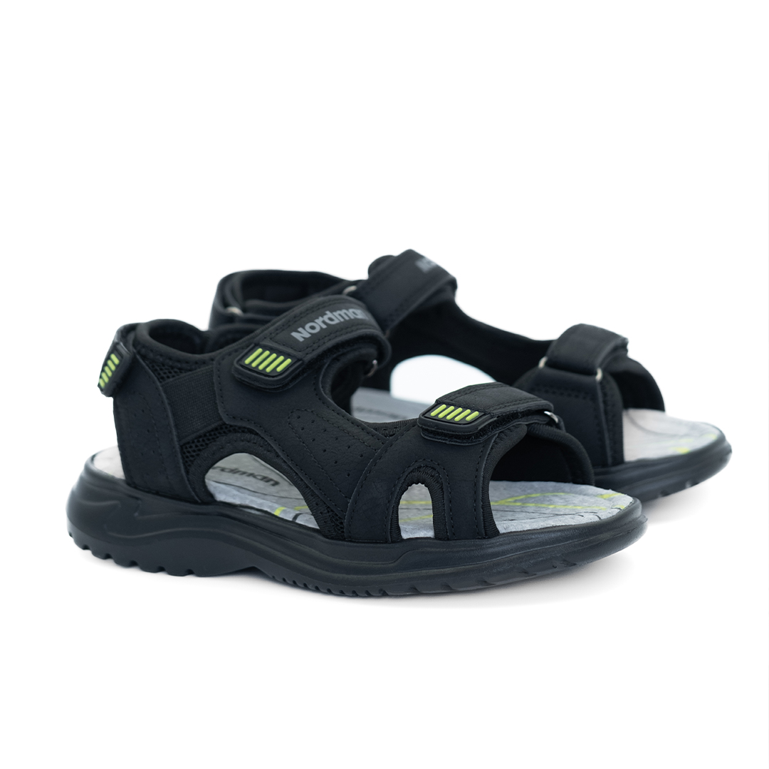 Сандалики детские Nordman Boom черные - фото 1