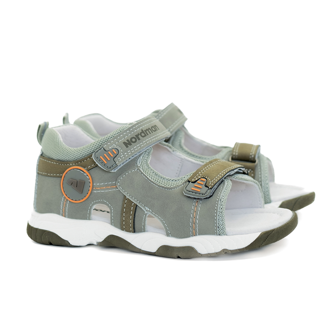 Сандалики детские Nordman Boom хаки - фото 1