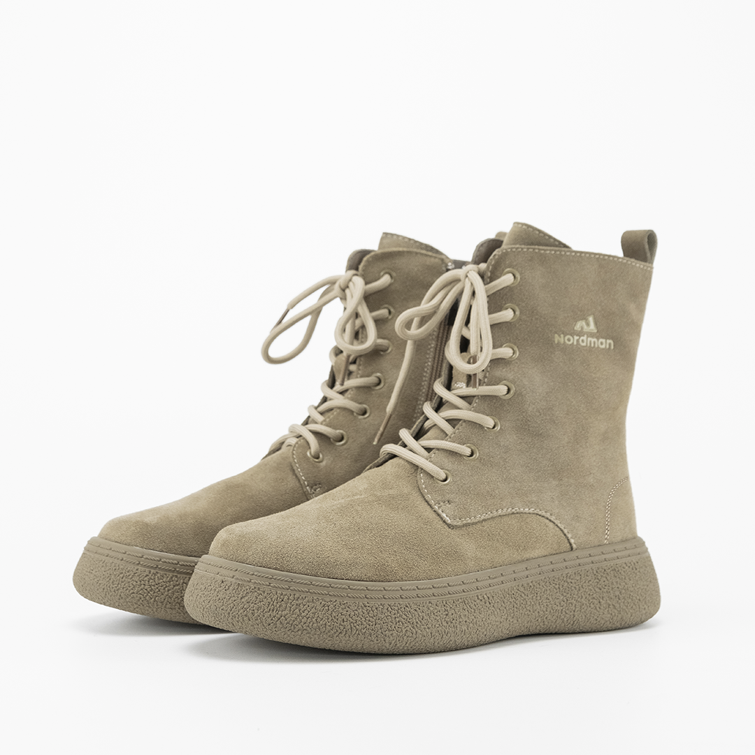 Nordman ботинки на шнурках цвет песочный - фото 5