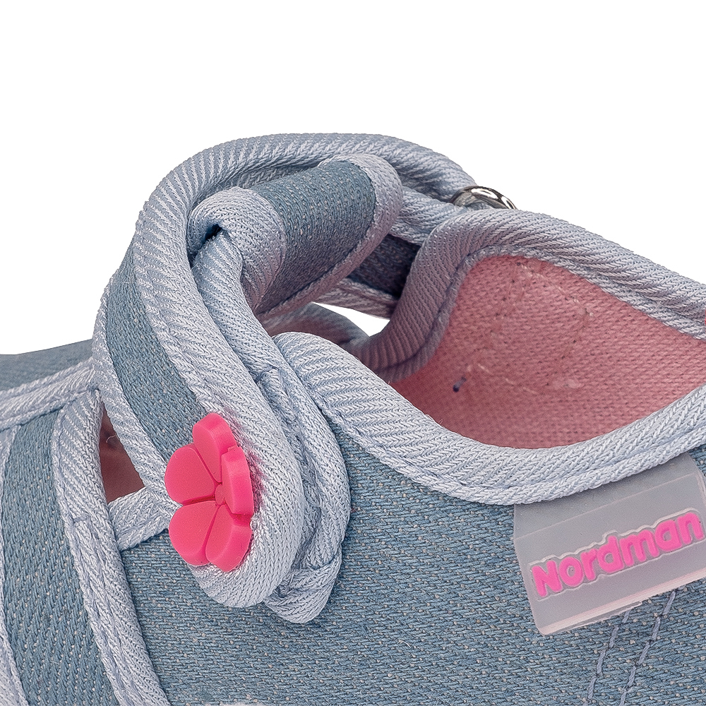 Тапочки детские Nordman Stars голубой джинс - фото 9