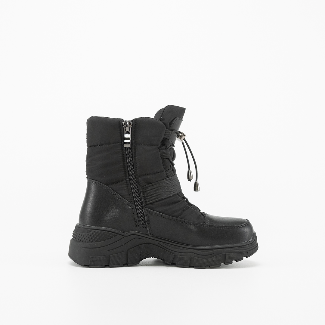 Nordman сапоги на молнии с затяжкой цвет черный - фото 6