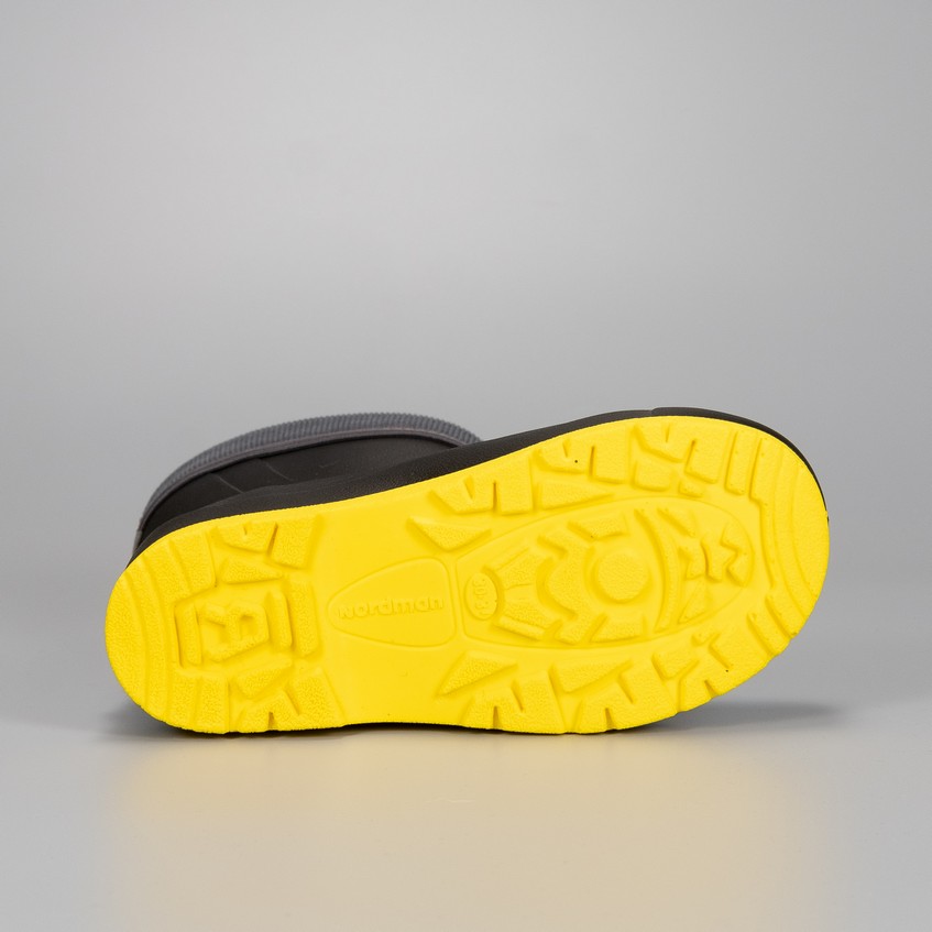 Сапоги детские Nordman Rocket со съемным флисовым утеплителем черные - фото 6