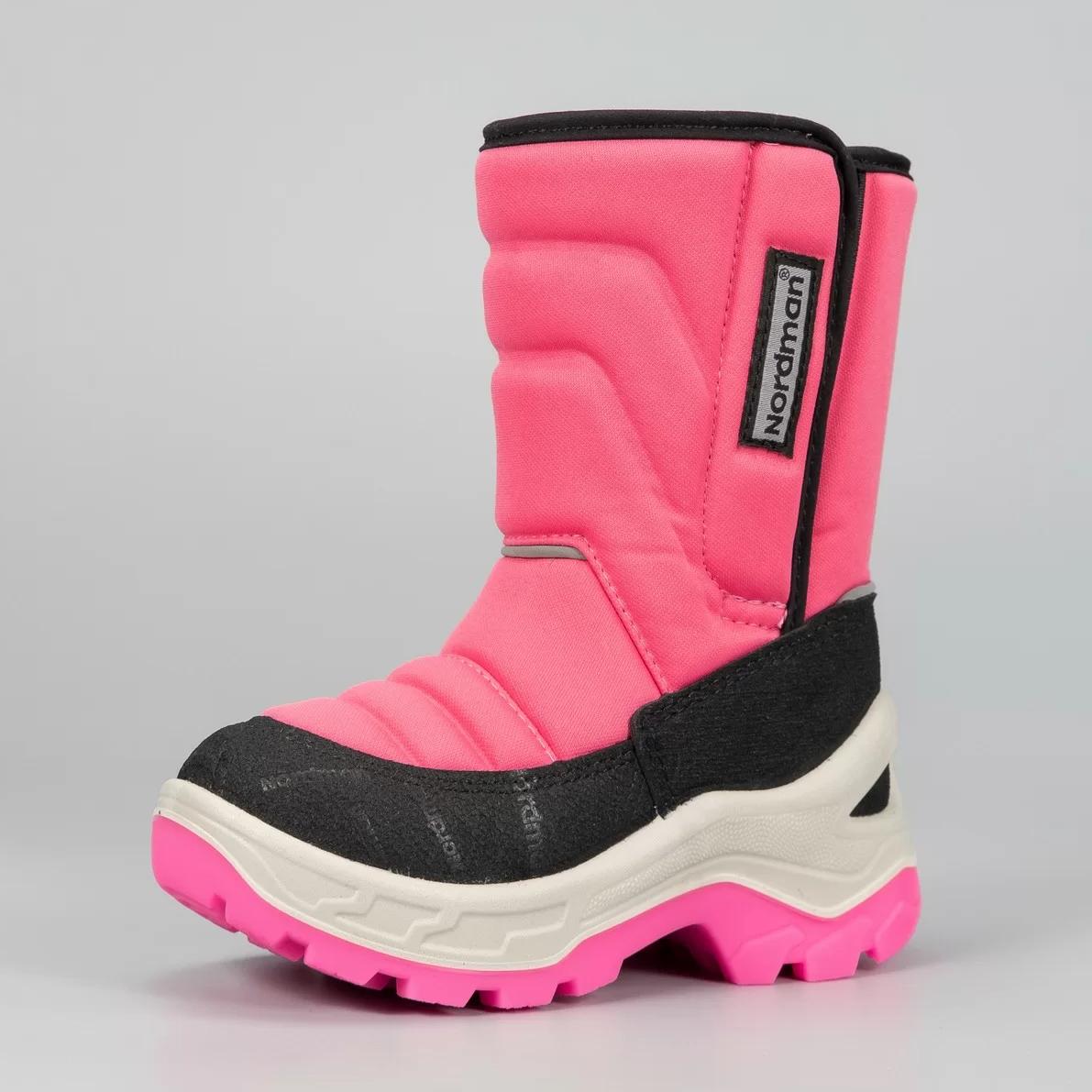 Детские сапоги Nordman Lumi 2.0 LED розовые - фото 3