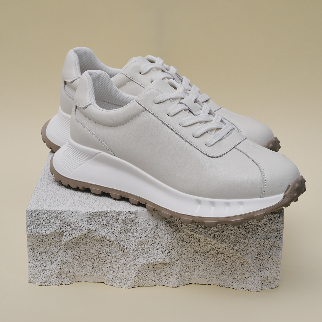 Кроссовки Nordman женские бежевые - фото 2