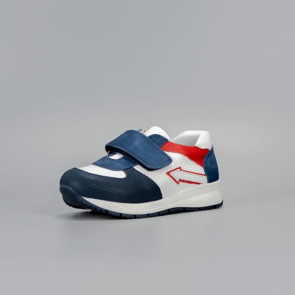 Кожаные кроссовки Nordman Groove синие - фото 2