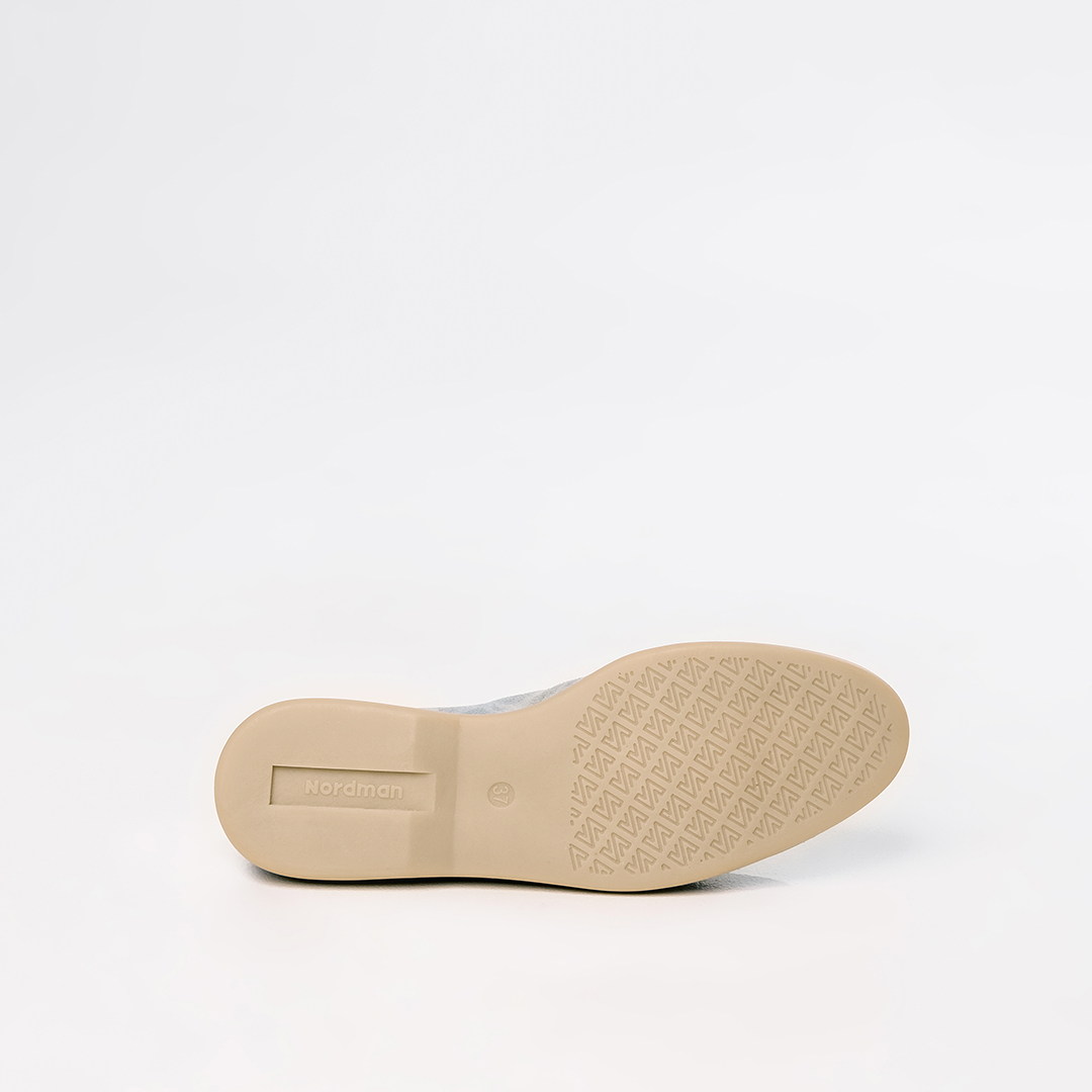 Женские лоферы цвет голубой - фото 9