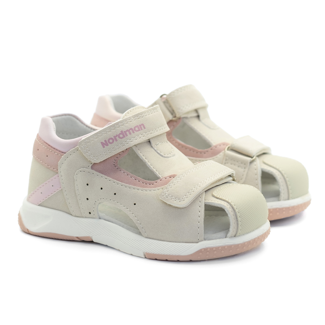 Сандалики детские Nordman Boom бежевые - фото 1