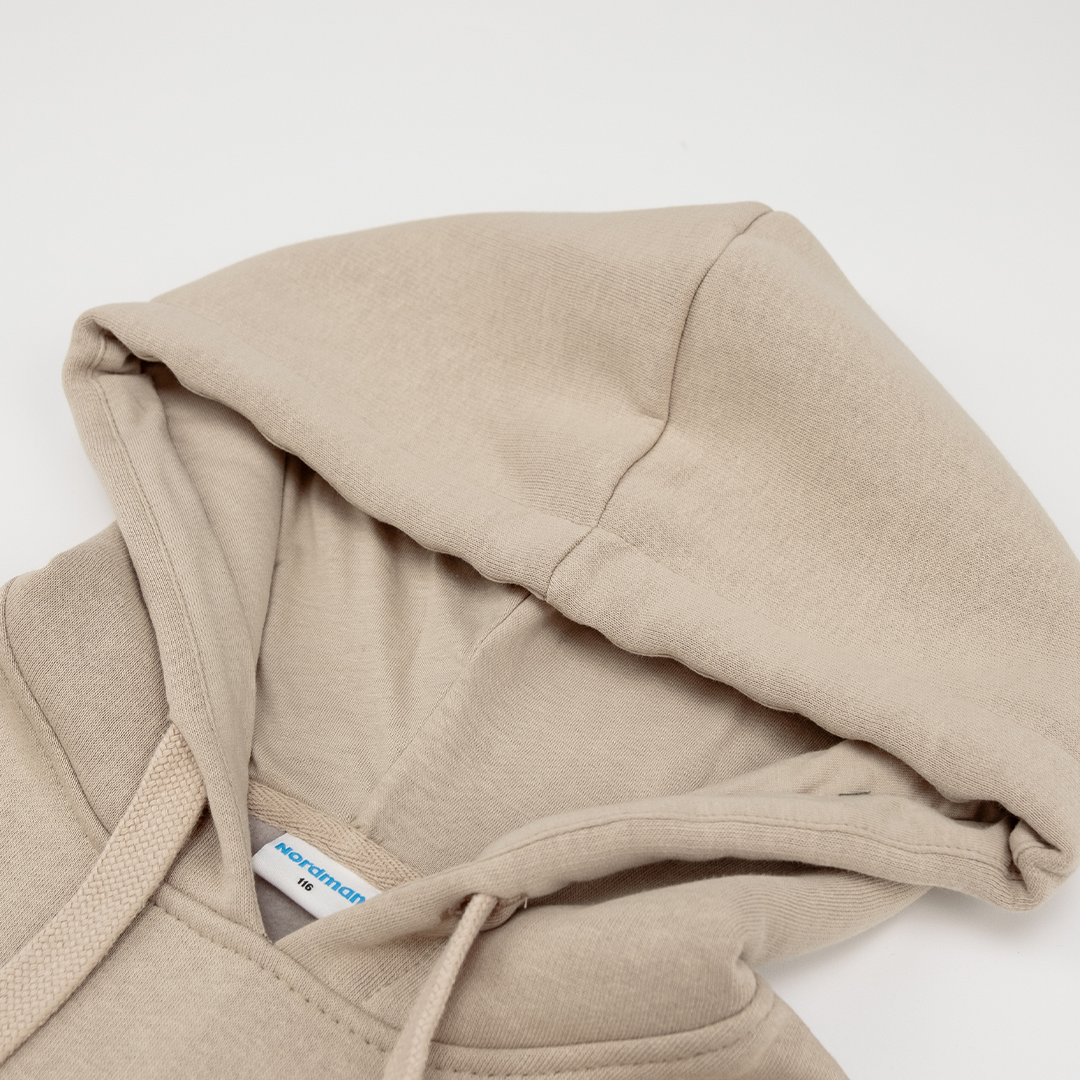 Худи Nordman WEAR с начёсом цвет бежевый - фото 4