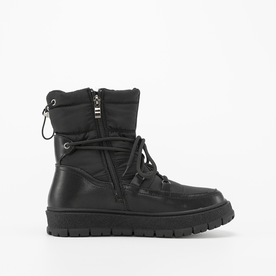 Nordman дутики со шнурком-завязкой цвет черный - фото 10