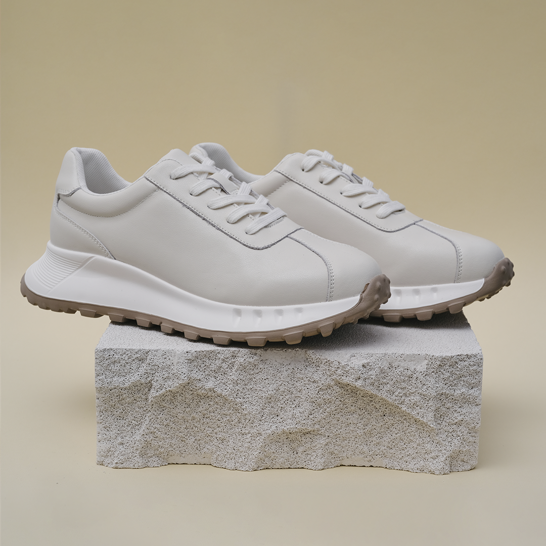 Кроссовки Nordman женские бежевые - фото 5