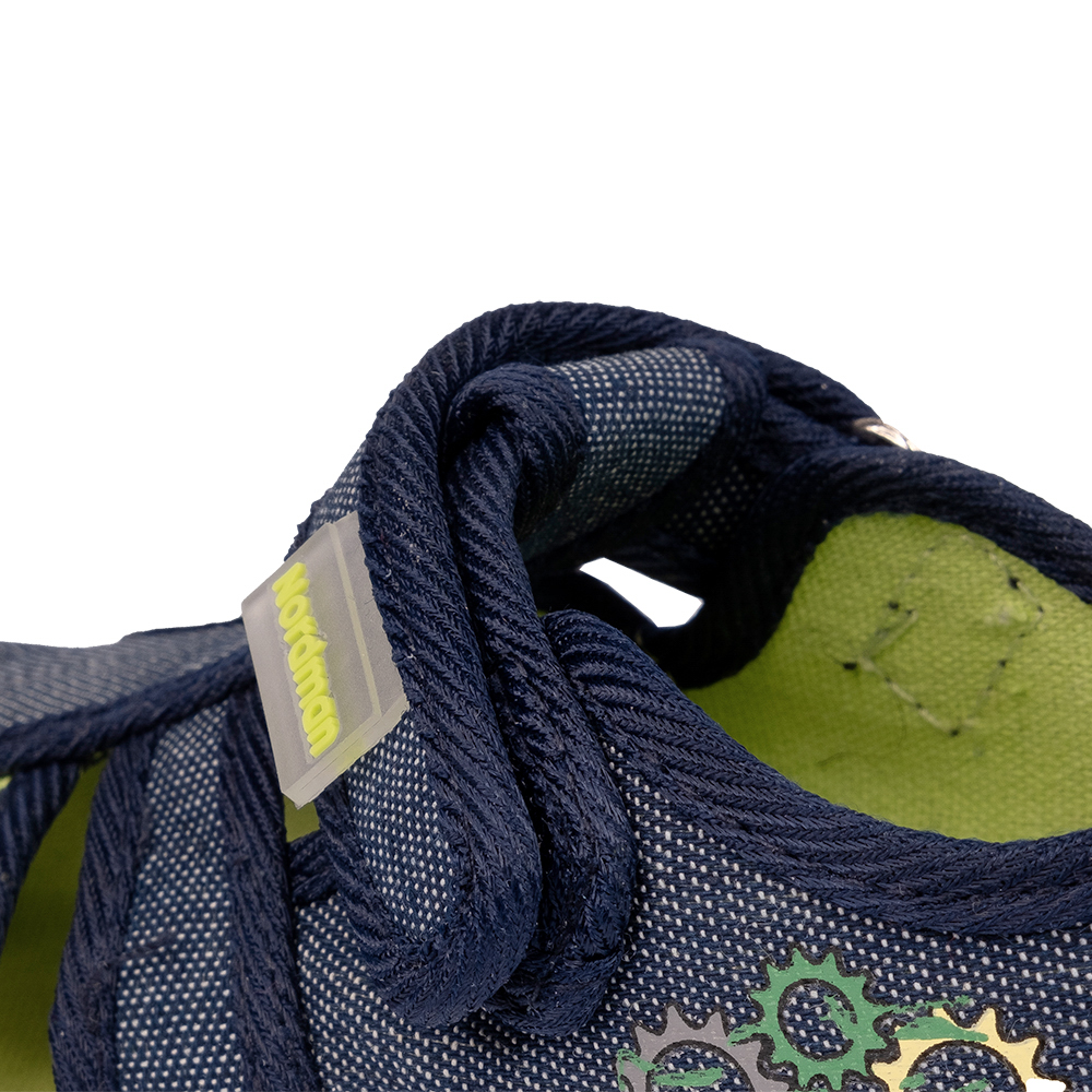 Тапочки детские Nordman Stars cиний джинс - фото 9