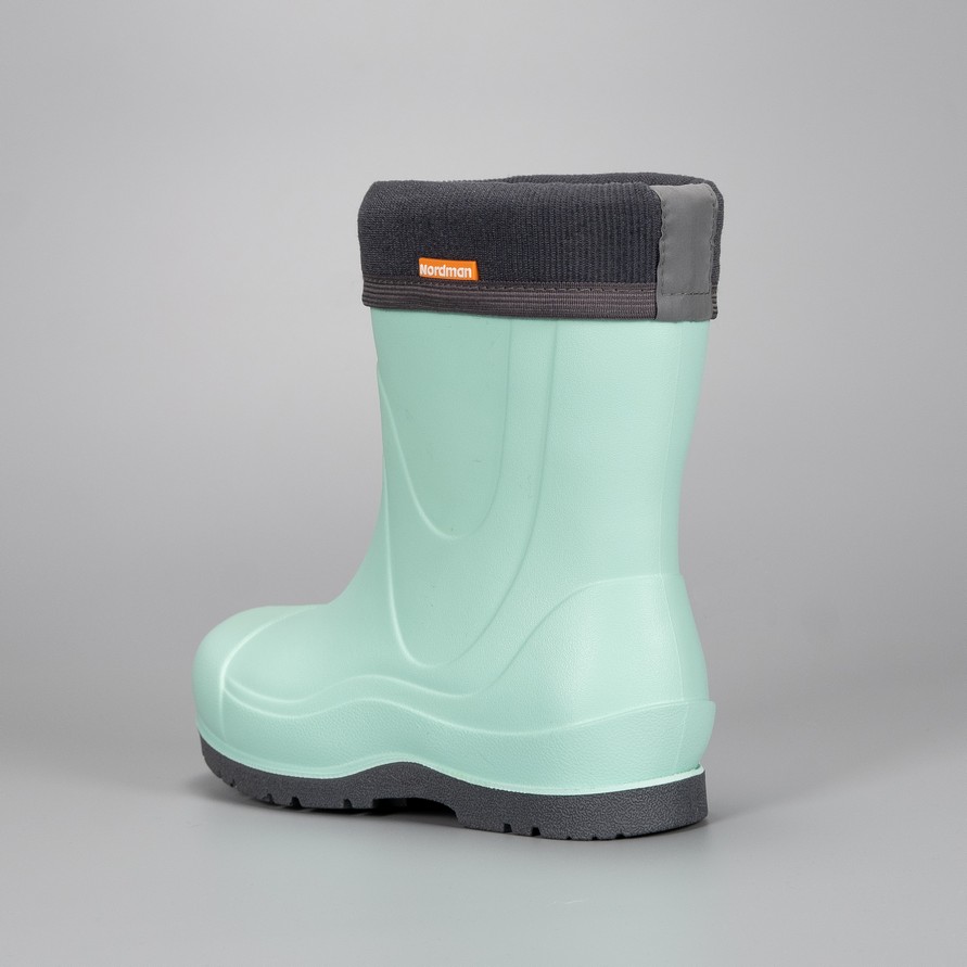 Сапоги детские Nordman Rocket со съемным флисовым утеплителем мятные - фото 4