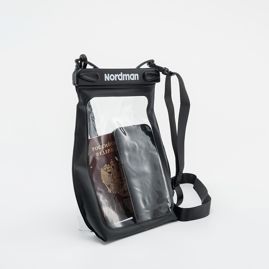 Гермосумка для документов чёрная - фото 2