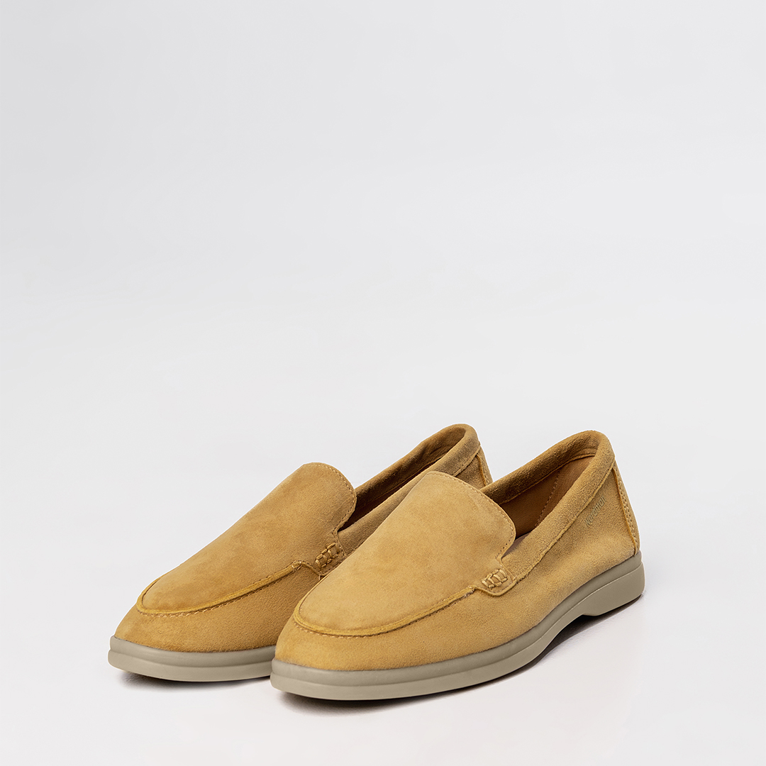 Женские лоферы цвет фисташковый - фото 3