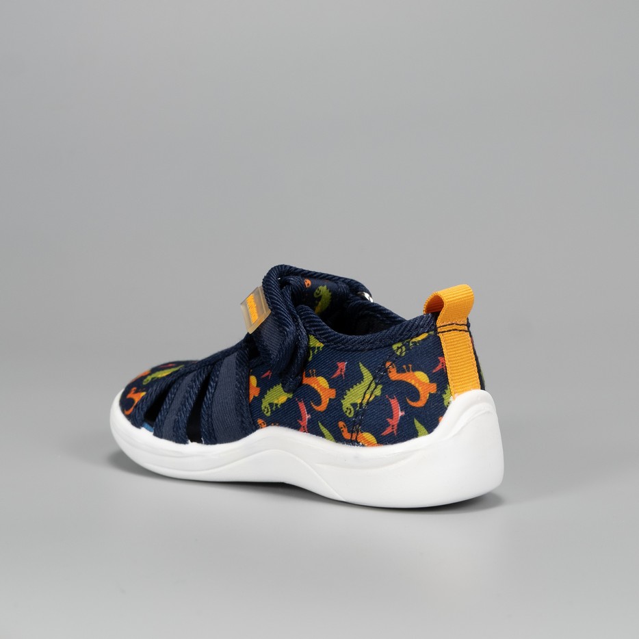 Тапочки детские Nordman Stars cиние с принтом - фото 5