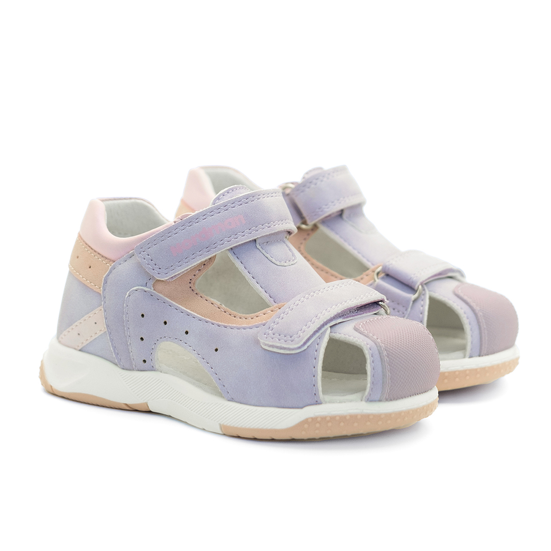 Сандалики детские Nordman Boom фиолетовые - фото 1