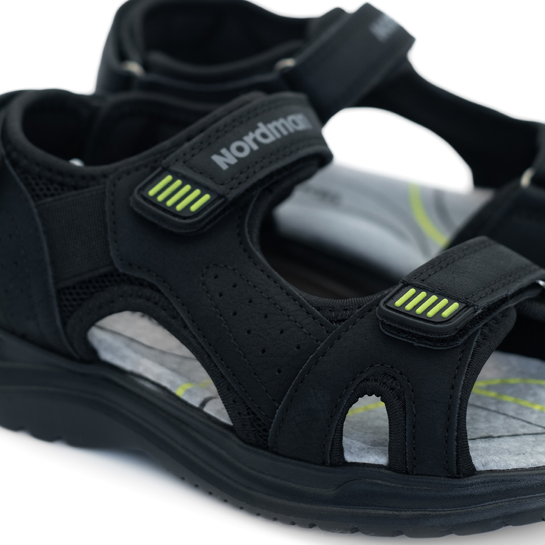 Сандалики детские Nordman Boom черные - фото 3