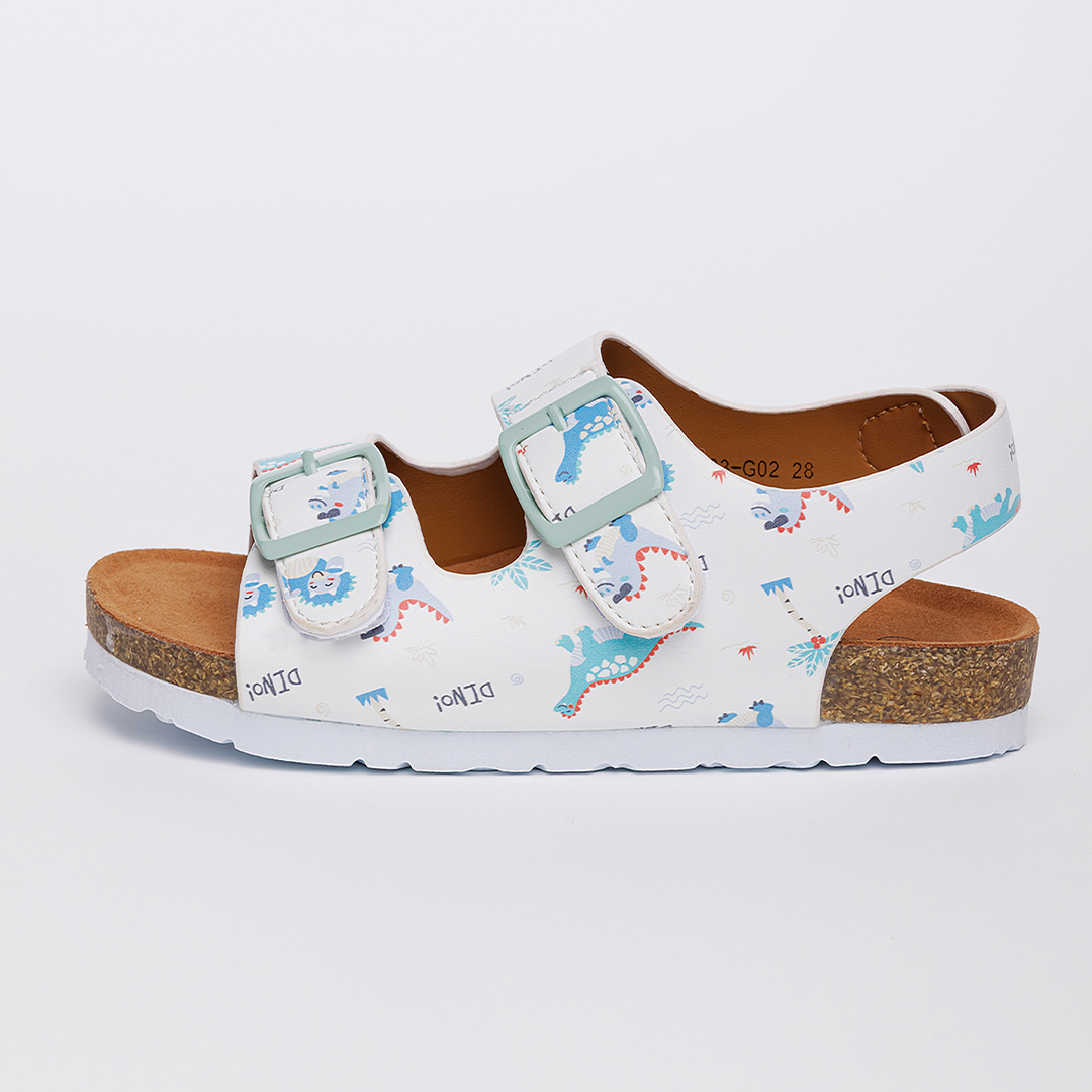 Детские летние босоножки Nordman зеленые - фото 4