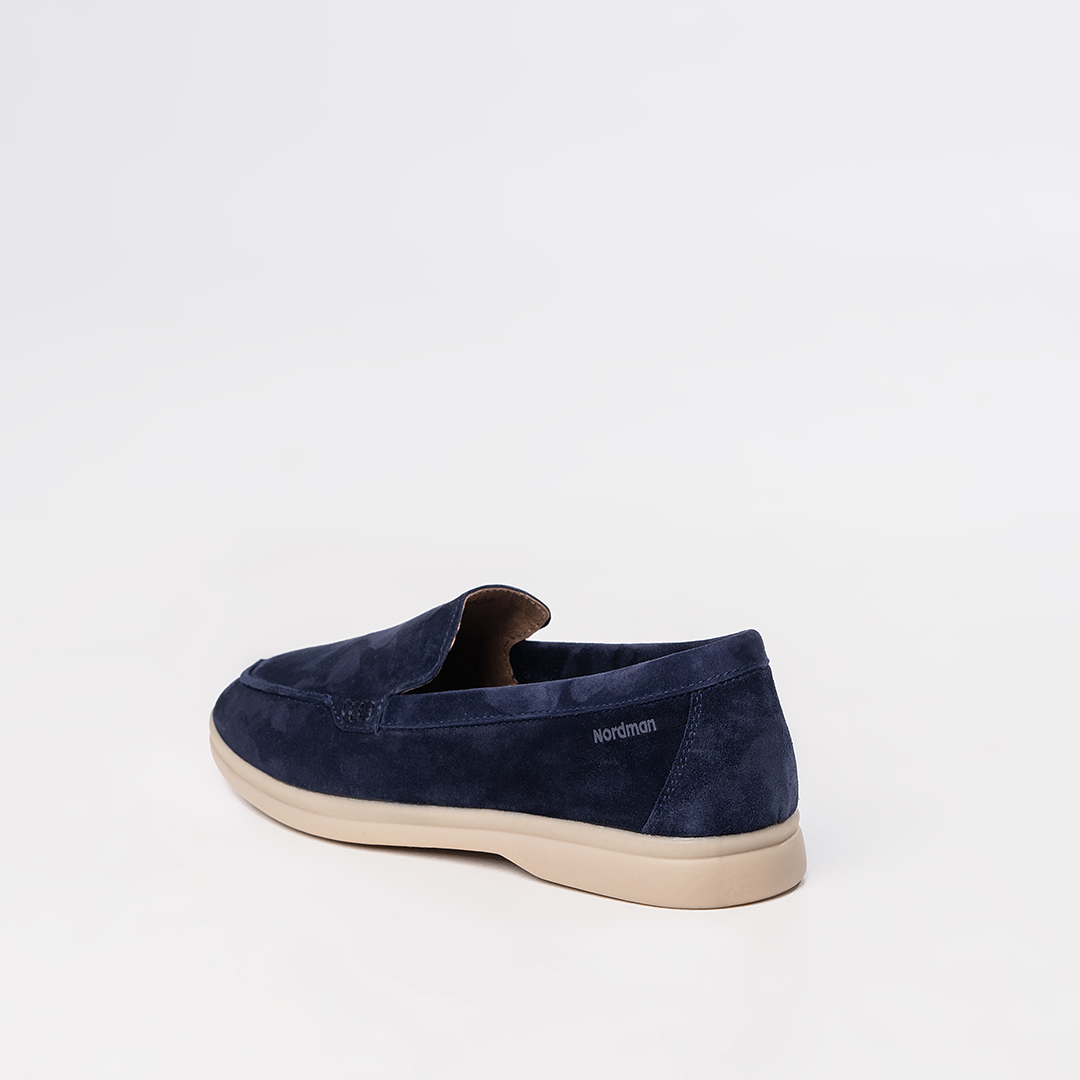 Женские лоферы цвет синий - фото 8