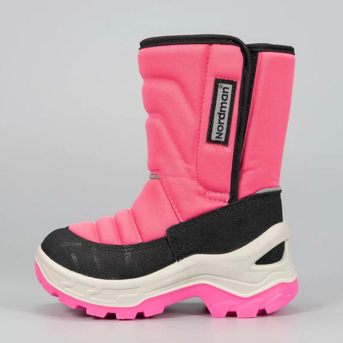 Детские сапоги Nordman Lumi 2.0 LED розовые - фото 4
