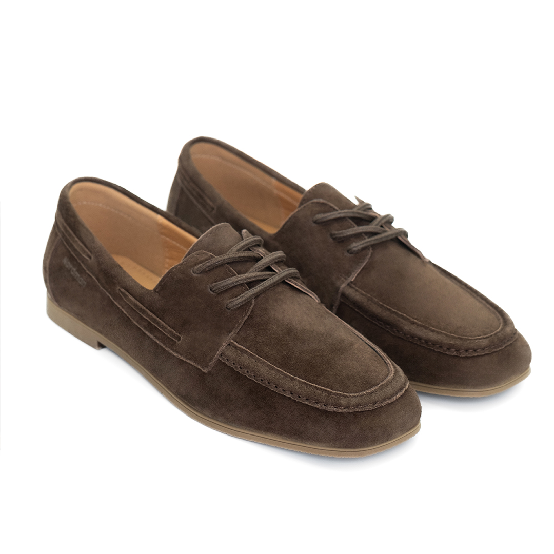 Женские лоферы Nordman коричневые - фото 1