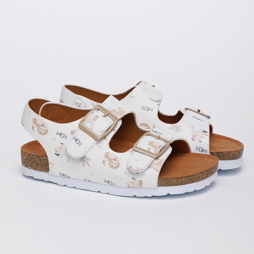 Детские летние босоножки Nordman бежевые - фото 1