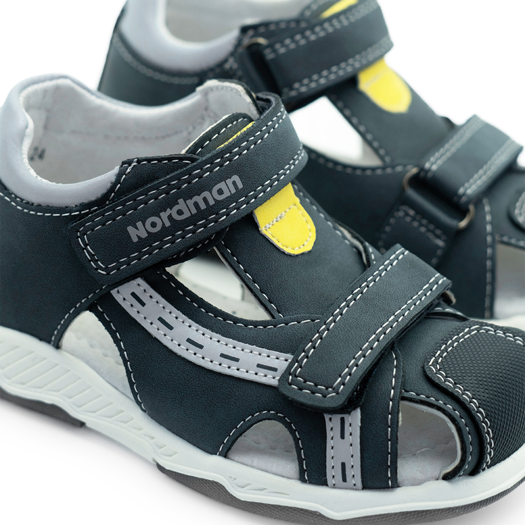 Сандалики детские Nordman Boom синие - фото 2