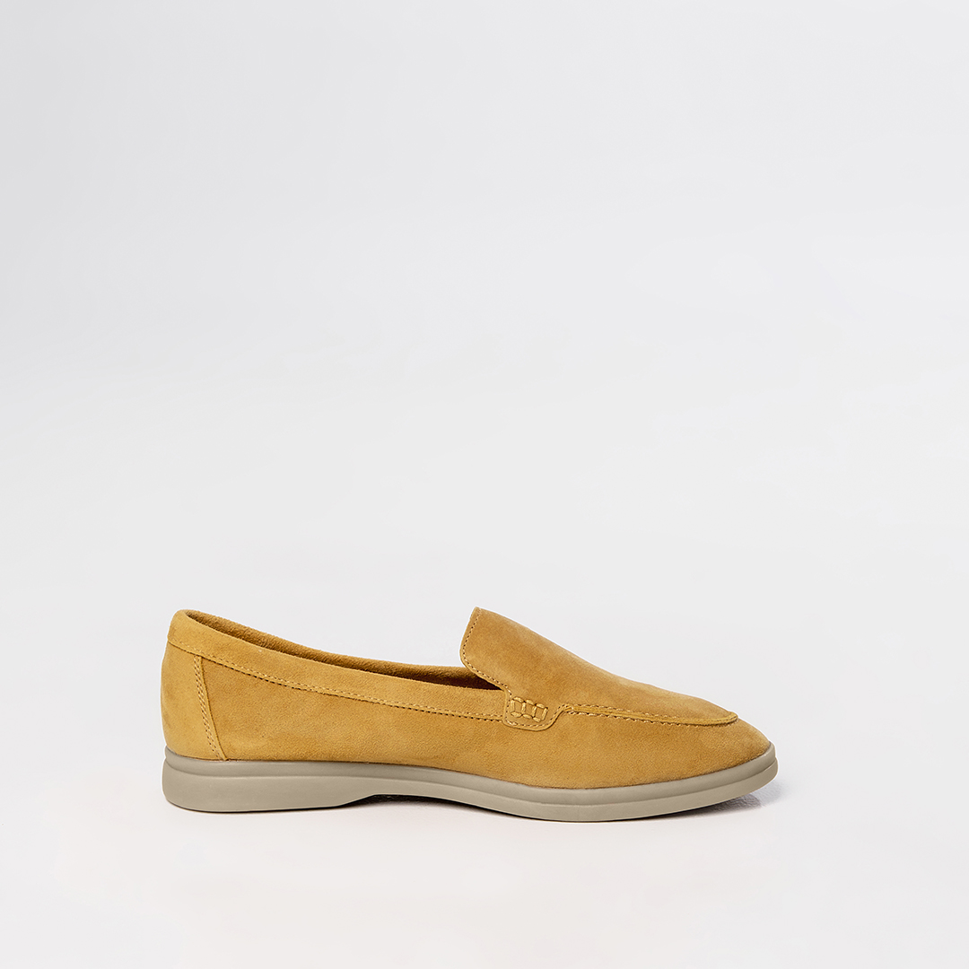 Женские лоферы цвет фисташковый - фото 7