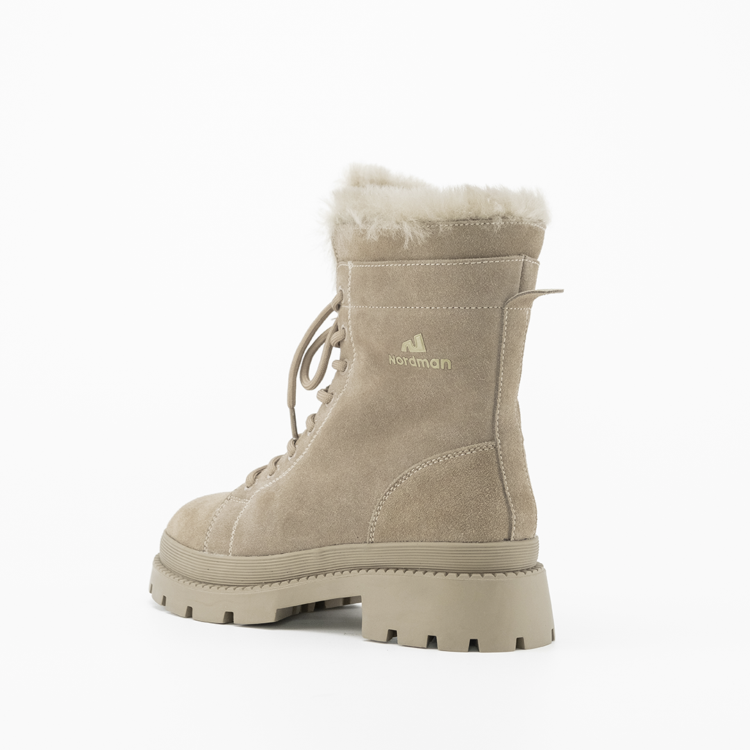Nordman ботинки на шнурках цвет песочный - фото 9