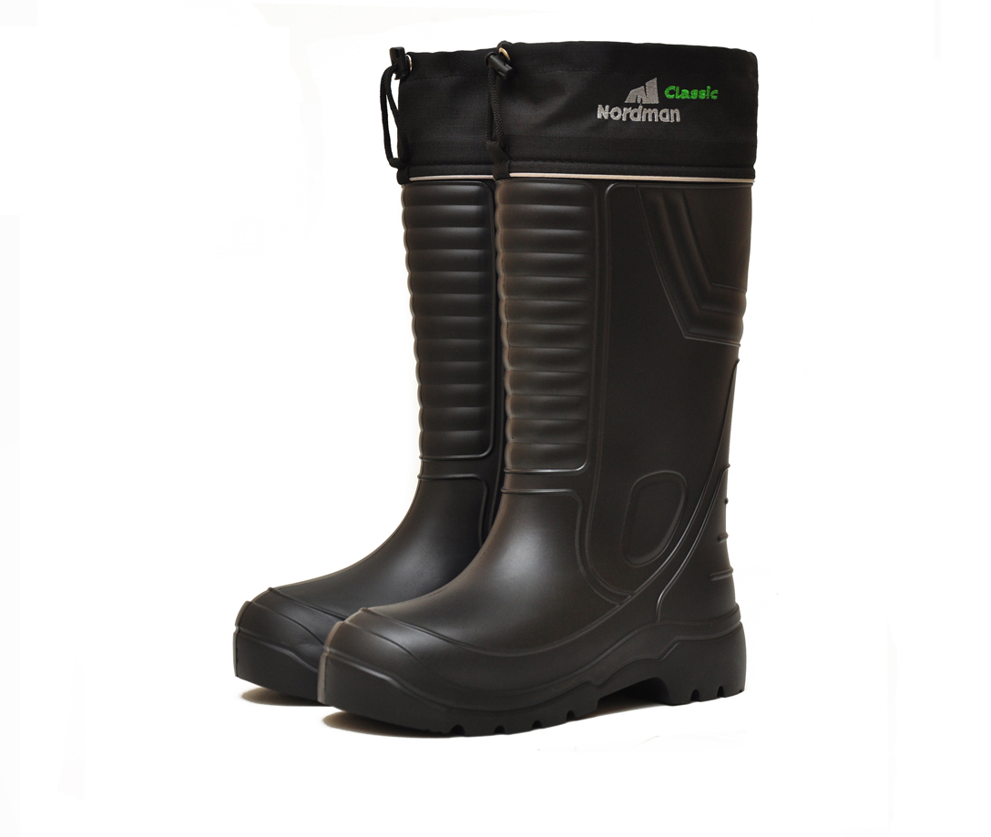 Nordman Classic сапоги из ЭВА утеплённые с манжетой, цвет Черный - фото 2