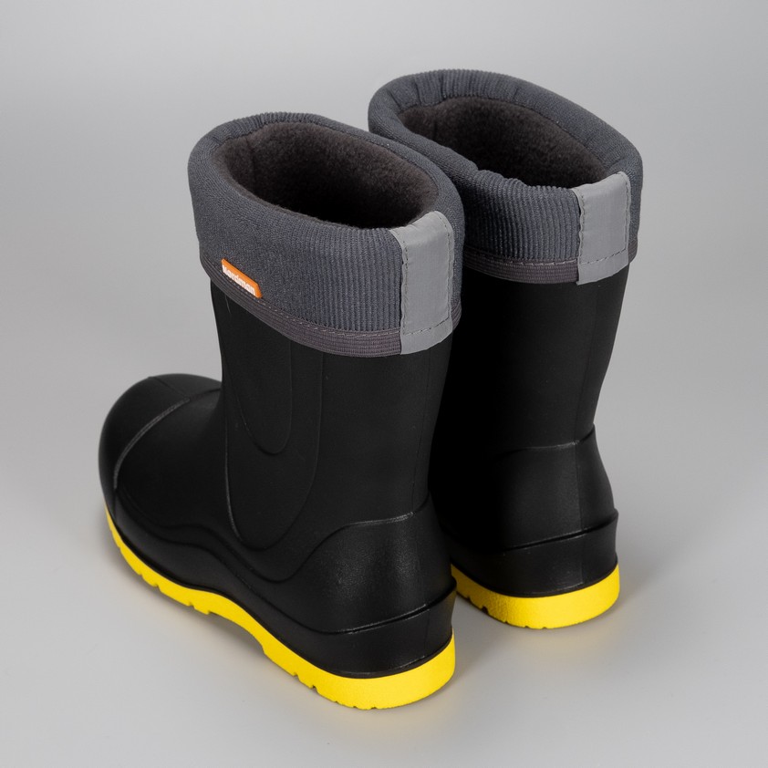 Сапоги детские Nordman Rocket со съемным флисовым утеплителем черные - фото 7