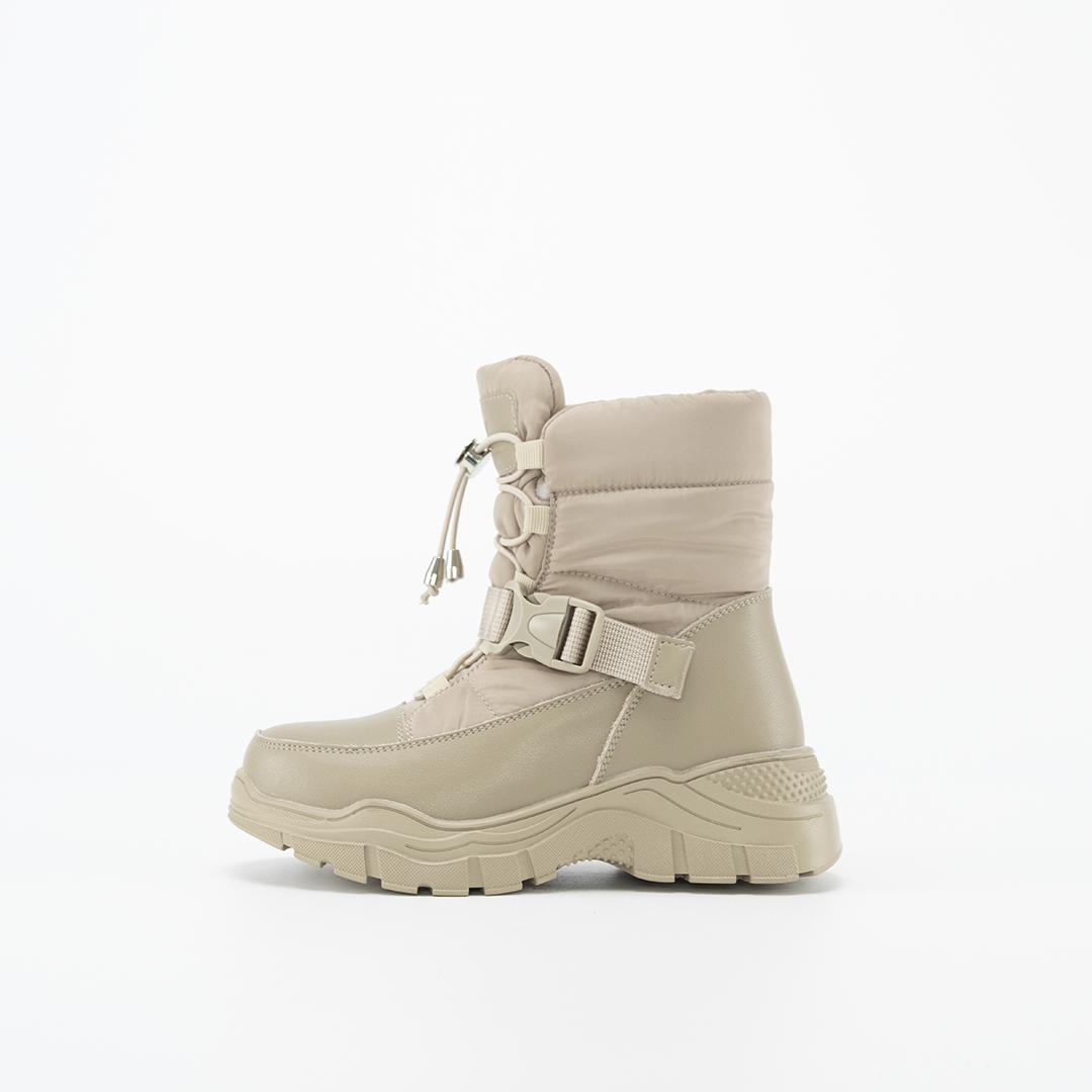 Nordman сапоги на молнии с затяжкой цвет бежевый - фото 9