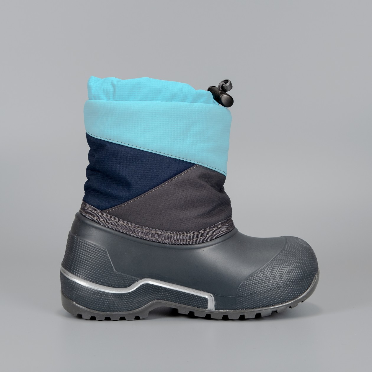 Сноубутсы Nordman Cross из ЭВА+ТЭП серый/бирюзовый - фото 6