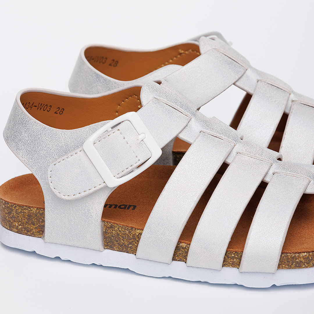 Детские летние босоножки Nordman белые - фото 4