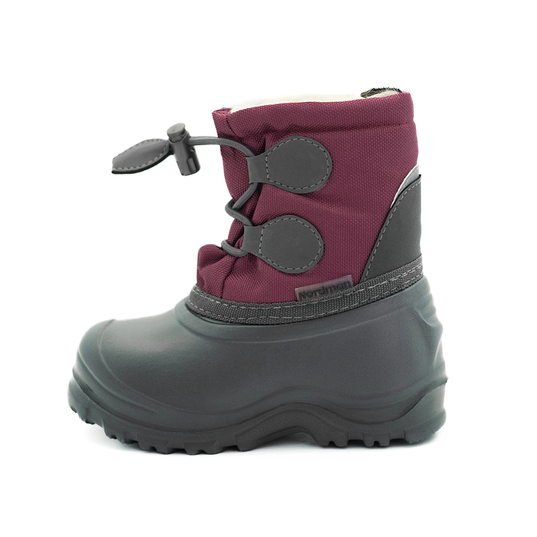 Сноубутсы Nordman комбинированные цвет фуксия - фото 4