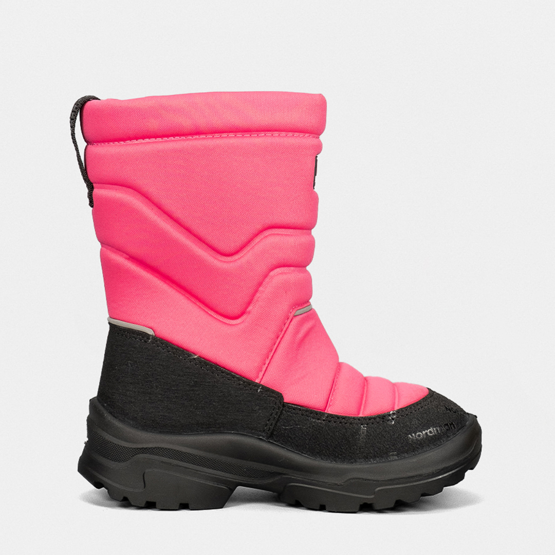 Зимние детские сапоги Nordman Lumi розовые - фото 4