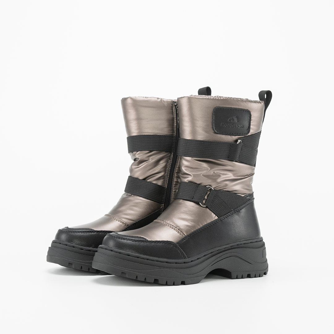 Nordman дутики цвет черно-медный - фото 3