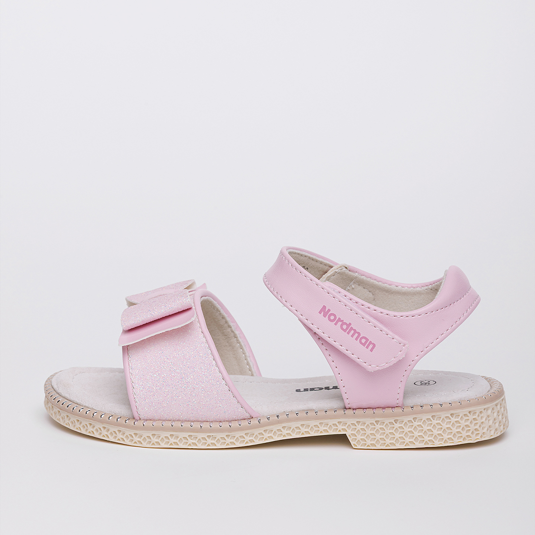 Детские летние босоножки Nordman розовые - фото 2