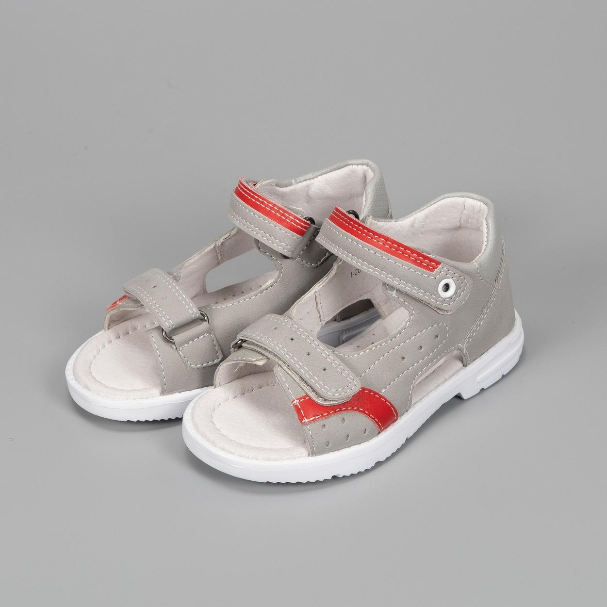 Сандалики детские Nordman Boom Серый - фото 7