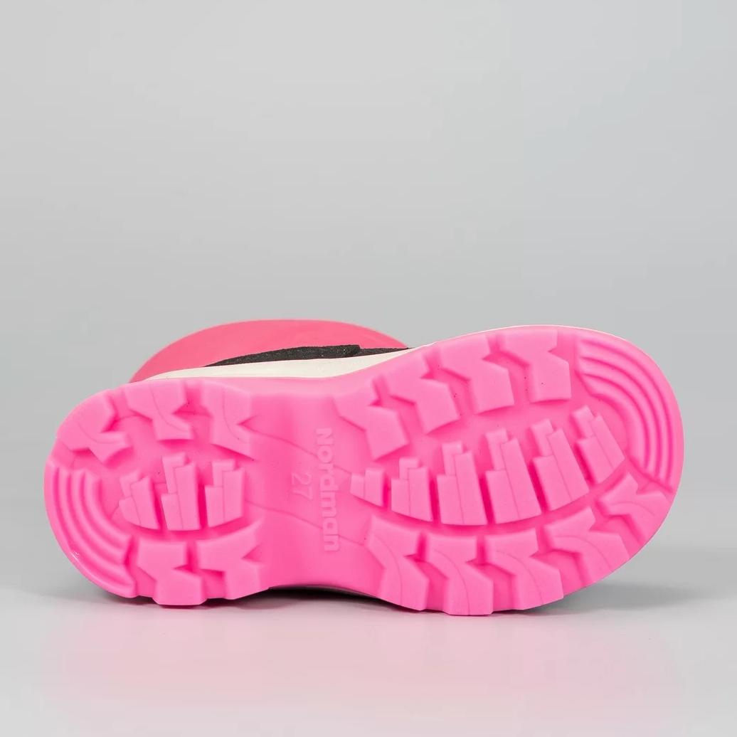 Детские сапоги Nordman Lumi 2.0 LED розовые - фото 6