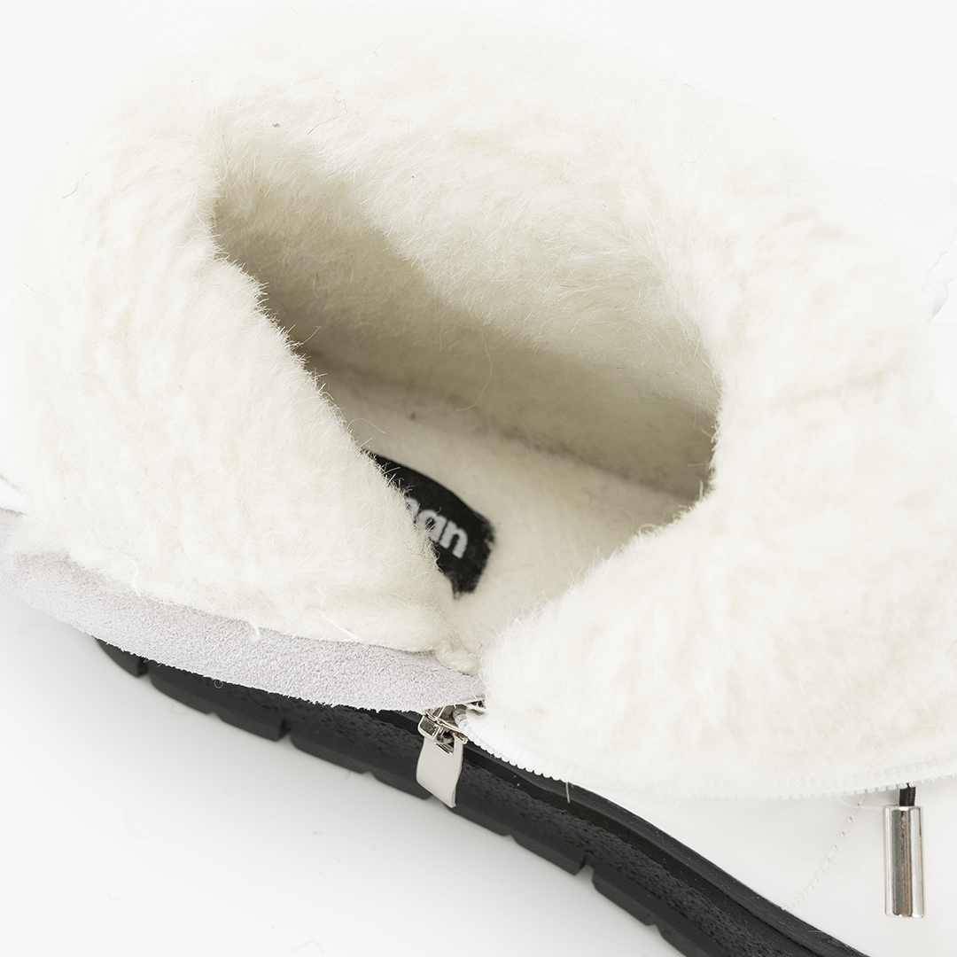 Nordman сапоги  с резинкой-затяжкой  цвет белый - фото 7