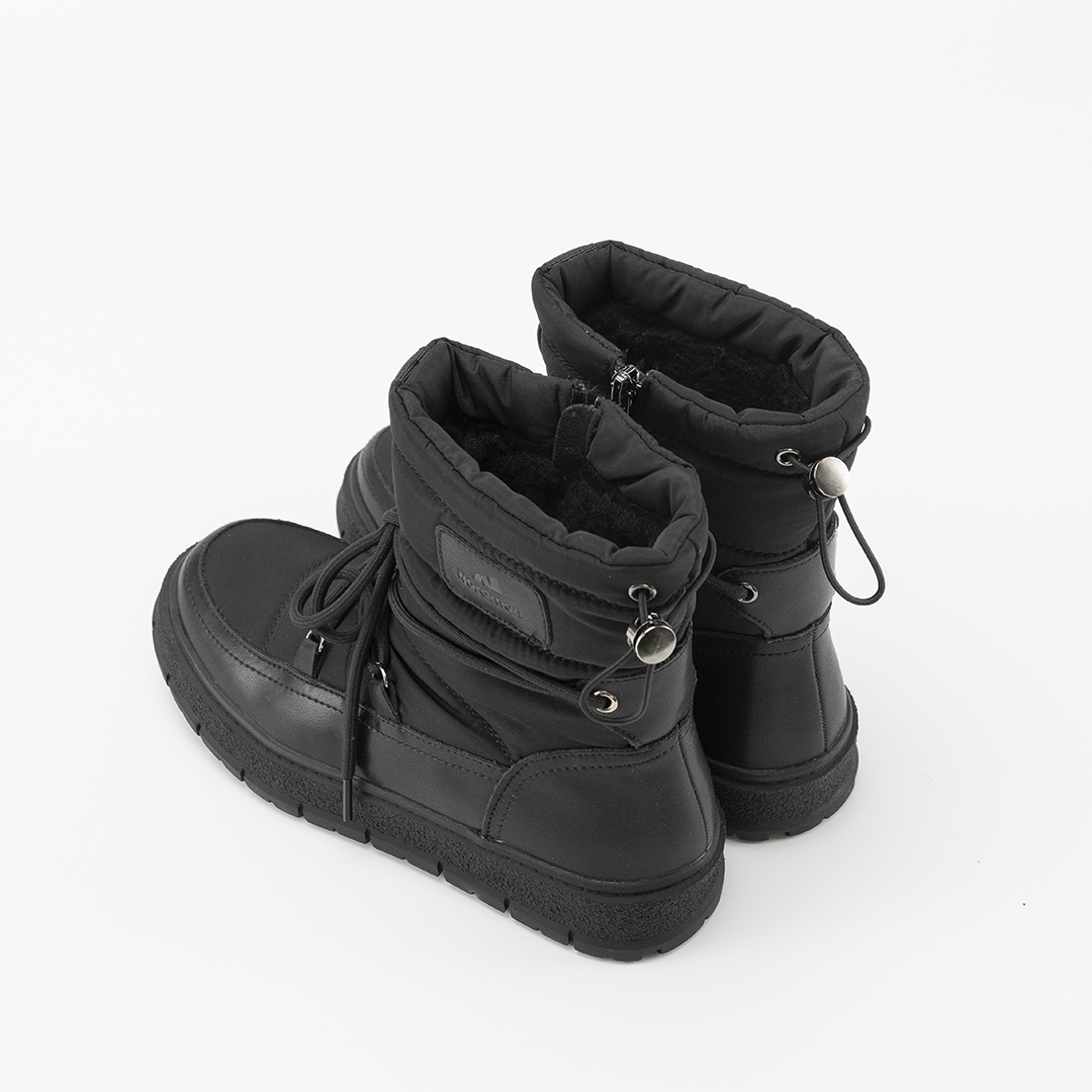 Nordman дутики со шнурком-завязкой цвет черный - фото 5