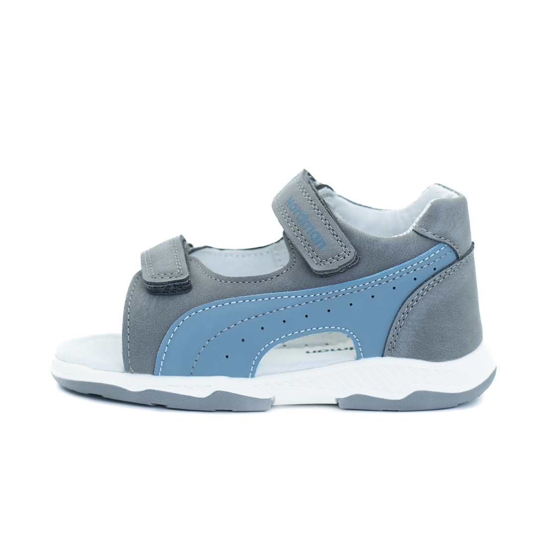 Сандалики детские Nordman Boom серые - фото 4