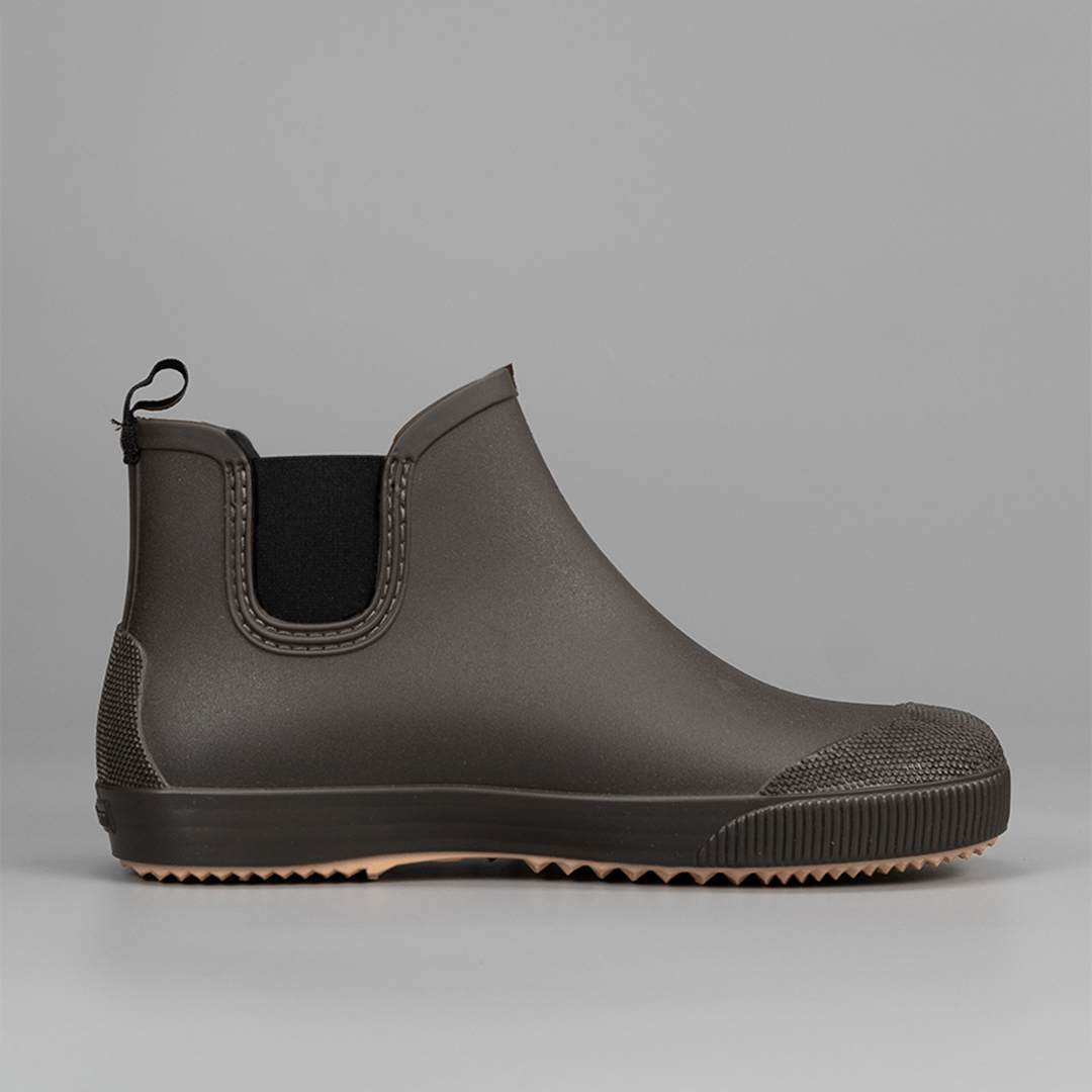 Мужские ботинки Nordman Beat  коричневые с бежевой подошвой - фото 5