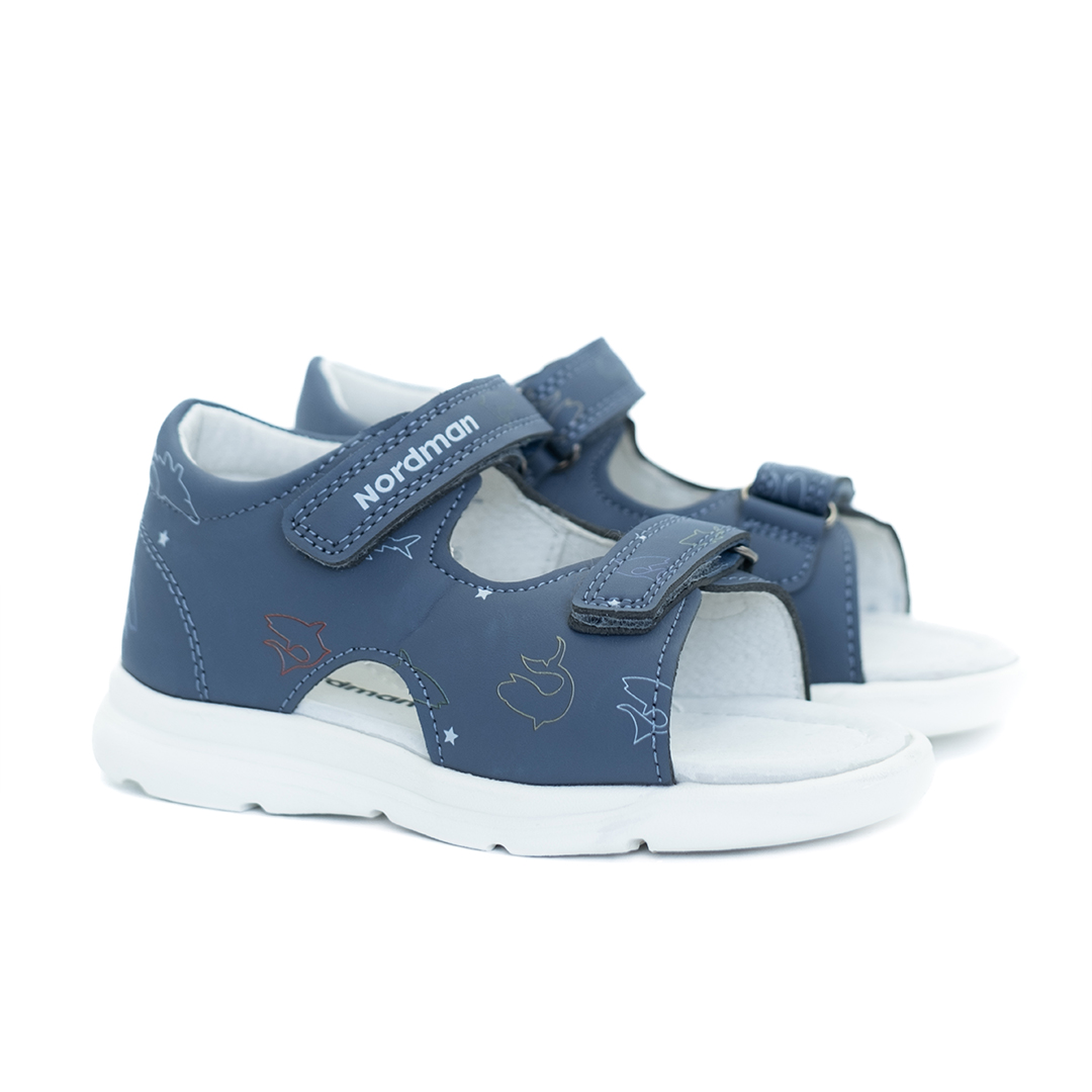 Сандалики детские Nordman Boom синие - фото 1