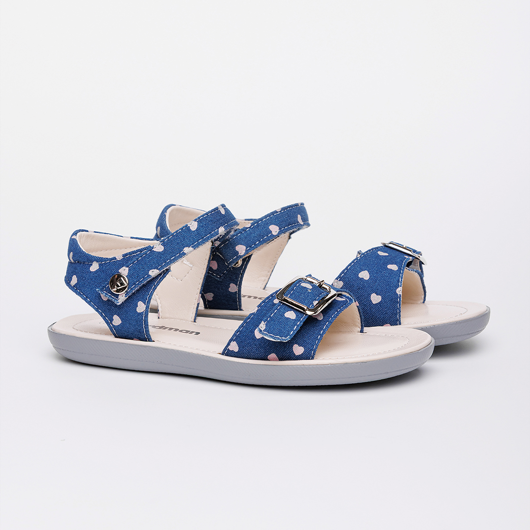 Детские летние босоножки Nordman синие - фото 1