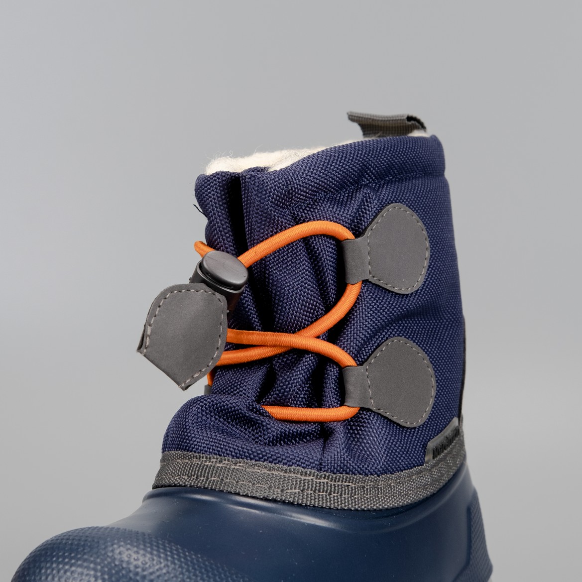 Сноубутсы Nordman Cross из ЭВА+ТЭП синий/оранжевый - фото 4